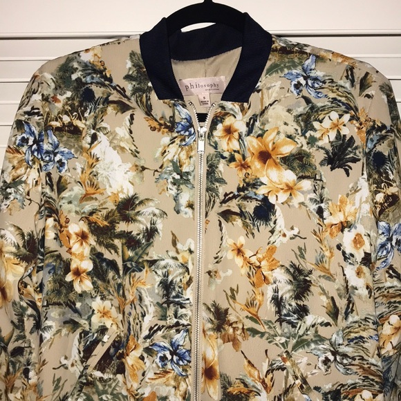 Women’s Philosophy Bomber Jacket - Picture 2 of 4